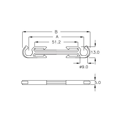 GCHA-01 - Kabelhouder (Wire Saddle) | Gecko Fastener GmbH