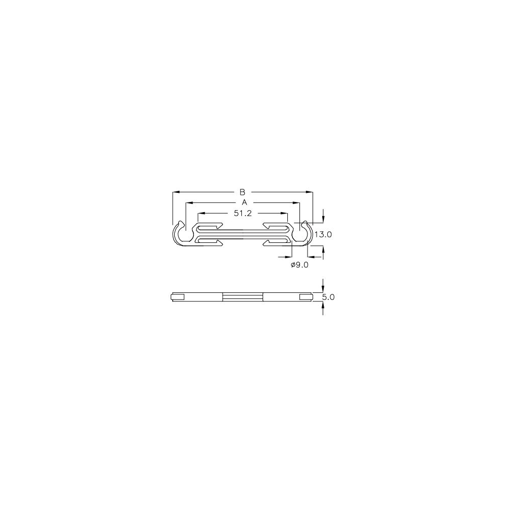 GCHA-01 - Kabelhalter (Wire Saddle) | Gecko Fastener GmbH
