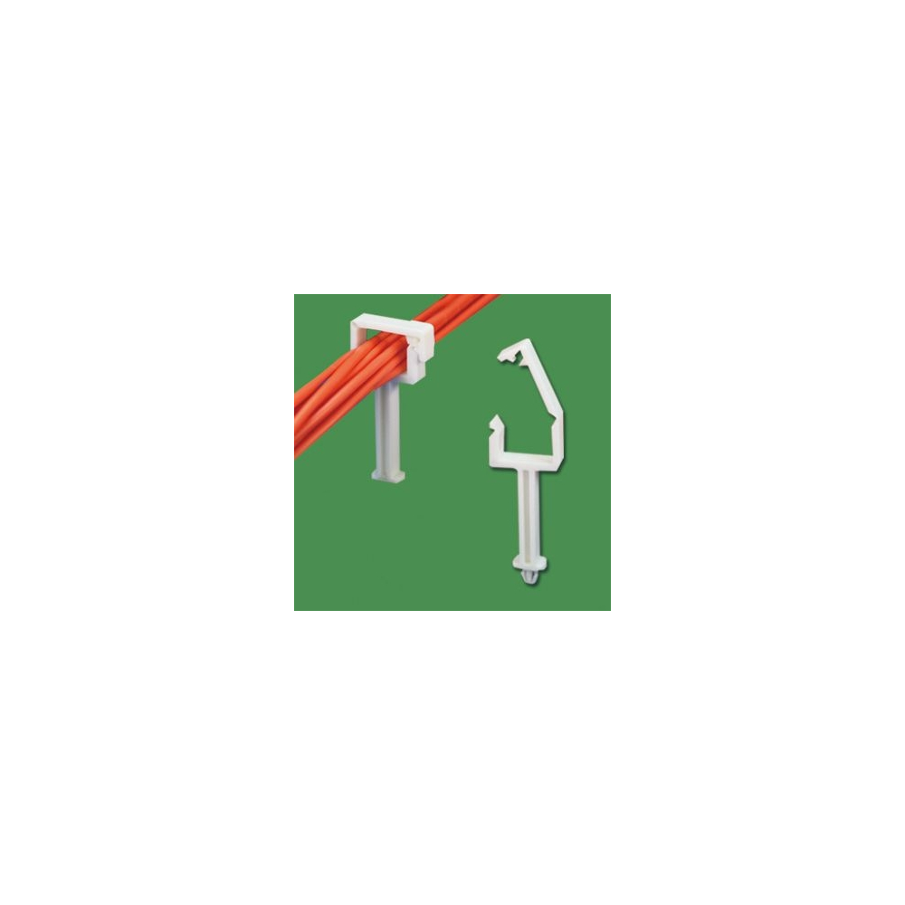 GCHB-26A – Cable retainer (wire saddle) | Gecko Fastener GmbH