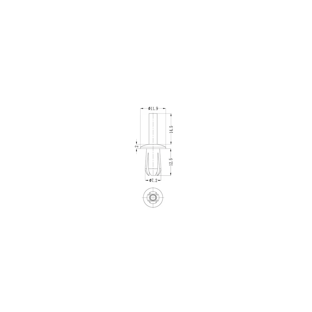GPPR-6 / PPR-6 / Drucknieten / Treibstift | Gecko Fastener GmbH