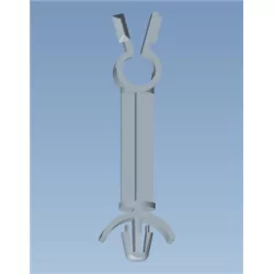 GSLCS / SLCS | Clip per cavi con distanziatore | Gecko Fastener GmbH 2