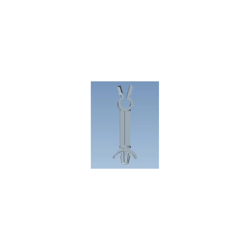 GSLCS / SLCS | Clip de câble avec entretoise | Gecko Fastener GmbH