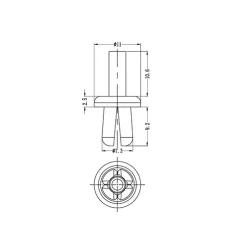 GPPR-9 / PPR-9 / Remaches expansibles | Remaches de compresión | Gecko Fastener GmbH 2