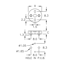GCWQ-13M - Rondelle E-Cap | Gecko Fastener GmbH 2
