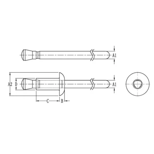 GCR32 / CR32 | Blindniete | Gecko Fastener GmbH
