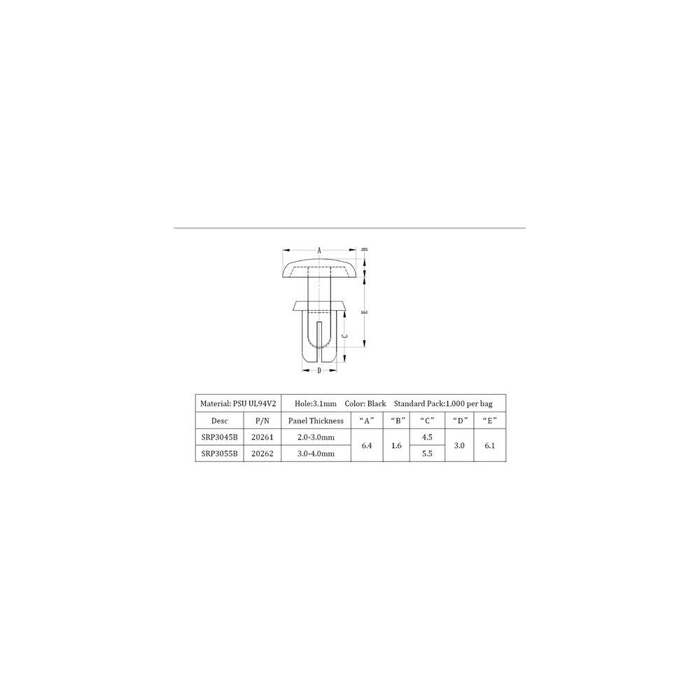 GRP serie / Hoge temperatuur expanderende klinknagels | Gecko Fastener GmbH