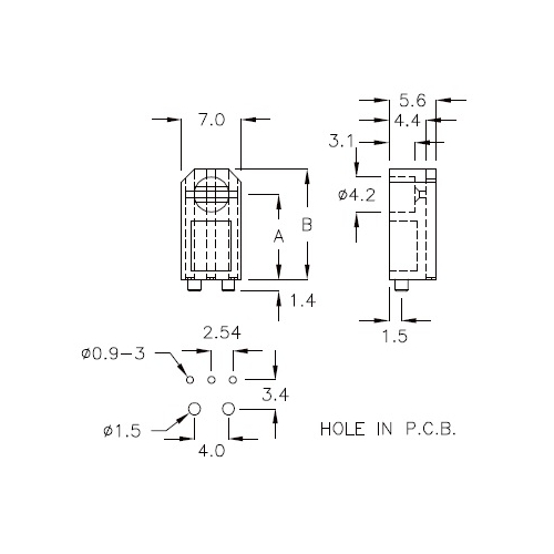 GEEB-10 - LED-Gehäuse | Gecko Fastener GmbH