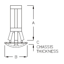 GFCT-14 - Abstandshalter | Gecko Fastener GmbH 2