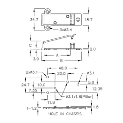 GFCWC-63AT - Cable holder (Wire Mount) | Gecko Fastener GmbH 2