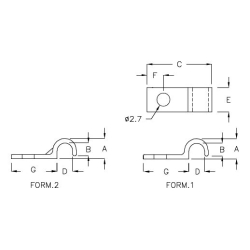 GFSK-5A - Abrazadera para cables | Gecko Fastener GmbH 2