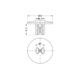 GBR / BR | Rivets à dents miniatures | Gecko Fastener GmbH 2