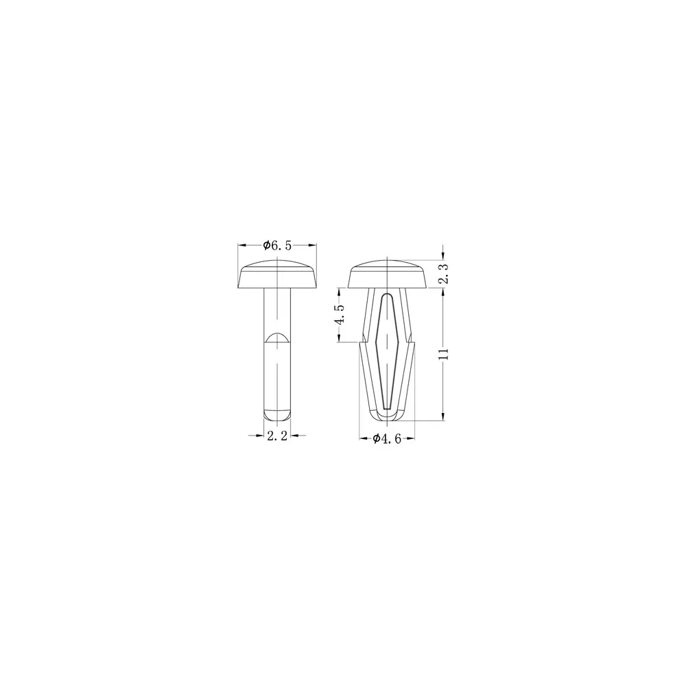 GDF-30110 | Quick fastener | Gecko Fastener GmbH