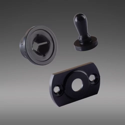GCS113 | Snap lock for wooden cabinets, latching stop | Gecko Fastener GmbH