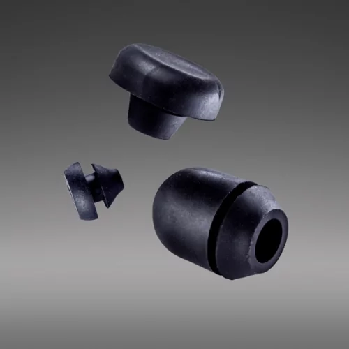 GPOF / POF | Housing foot, Buffer foot, For pressing in | Gecko Fastener GmbH