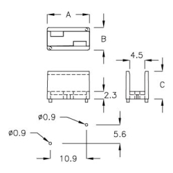 GHUX-4K – NTC Holder | Gecko Fastener GmbH 2