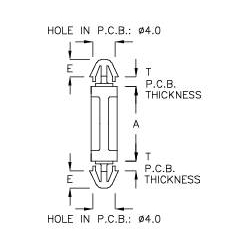 GKCA-2M - Entretoise | Gecko Fastener GmbH 2
