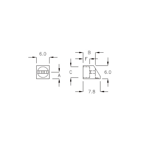 GLED-3F - LED housing | Gecko Fastener GmbH