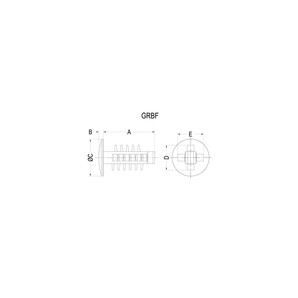 GRPF / RBF | Chiodi a scatto | Gecko Fastener GmbH
