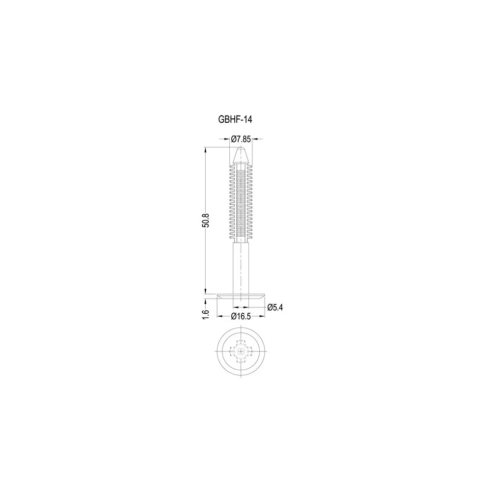GBHF-14 / BHF-14 | Snap Nails | Gecko Fastener GmbH