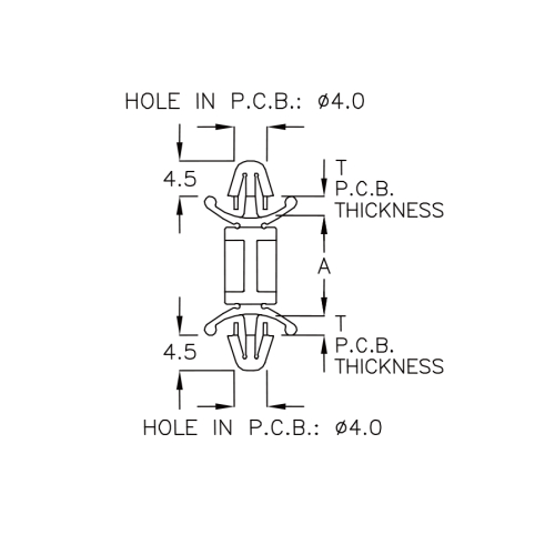 GLTQB-12CH - Entretoise | Gecko Fastener GmbH
