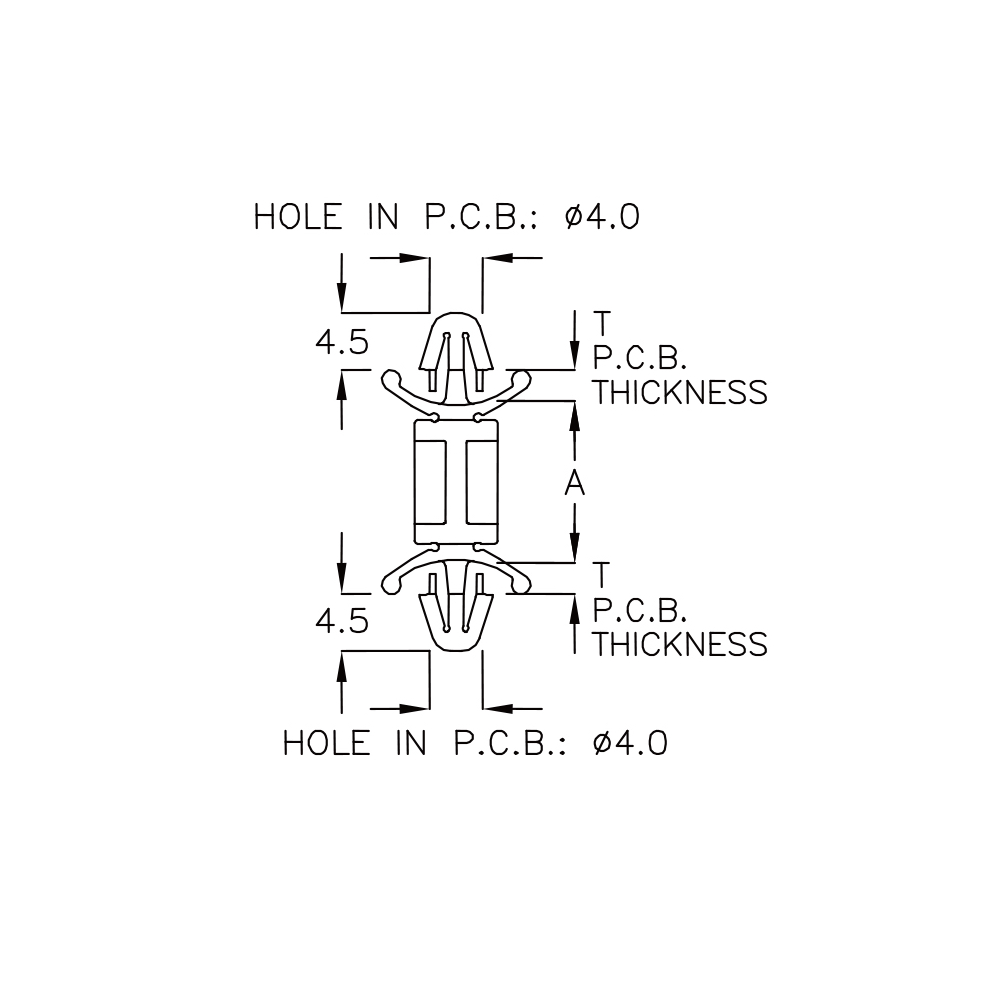GLTQB-12CH - Entretoise | Gecko Fastener GmbH