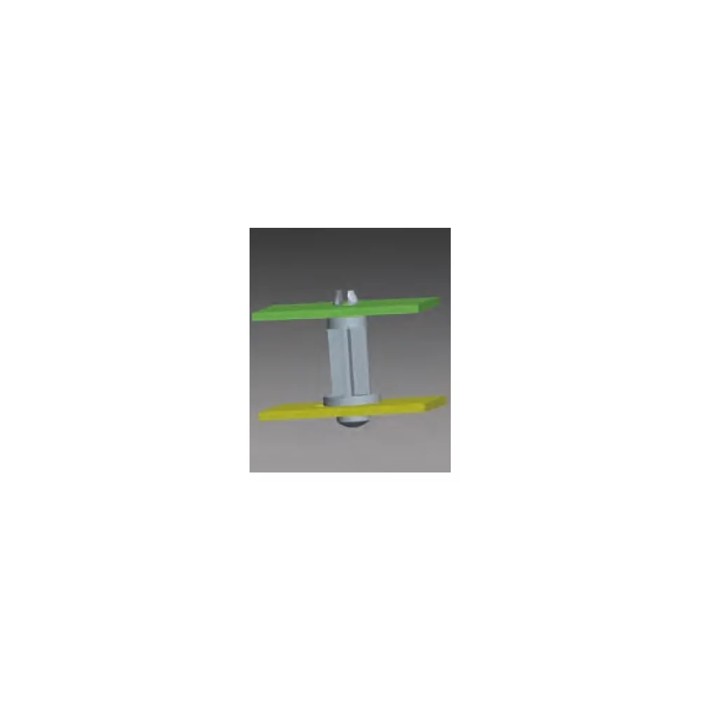 GKSLSP1 / KSLSP1 | Abstandshalter Bajonettverschluss | Gecko Fastener GmbH