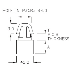 GMC-04F - Spacer | Gecko Fastener GmbH 2