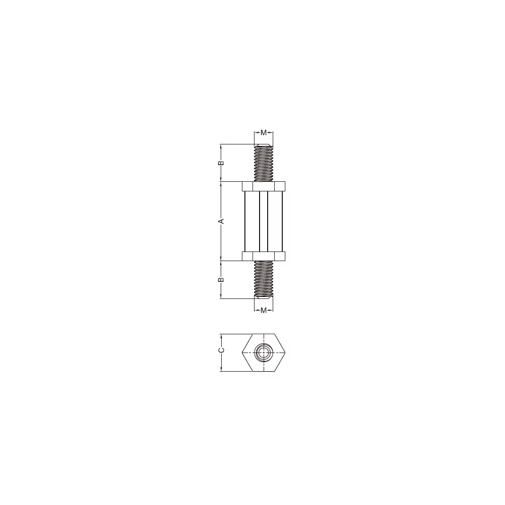 GHTS-MM / HTSN / Afstandhouder & printplaat | Gecko Fastener GmbH