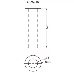 GRS-16 | Afstandsrollen | Gecko Fastener GmbH 2