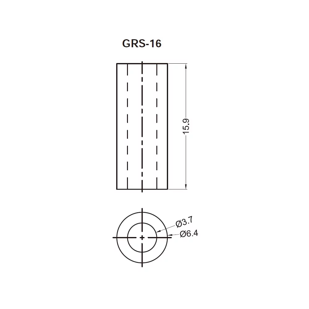 GRS-16 | Afstandsrollen | Gecko Fastener GmbH