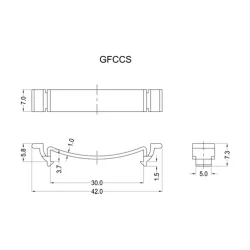 GFCCS | Portacavi a nastro | Gecko Fastener GmbH 2