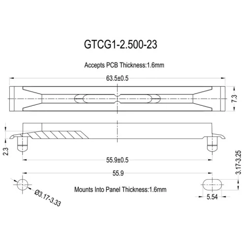 GTCG1-2.500-23 / TCG1| Guidage cartographique horizontal | Americom