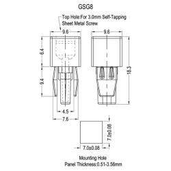 GUS / Entretoises & PCB | Gecko Fastener GmbH 2