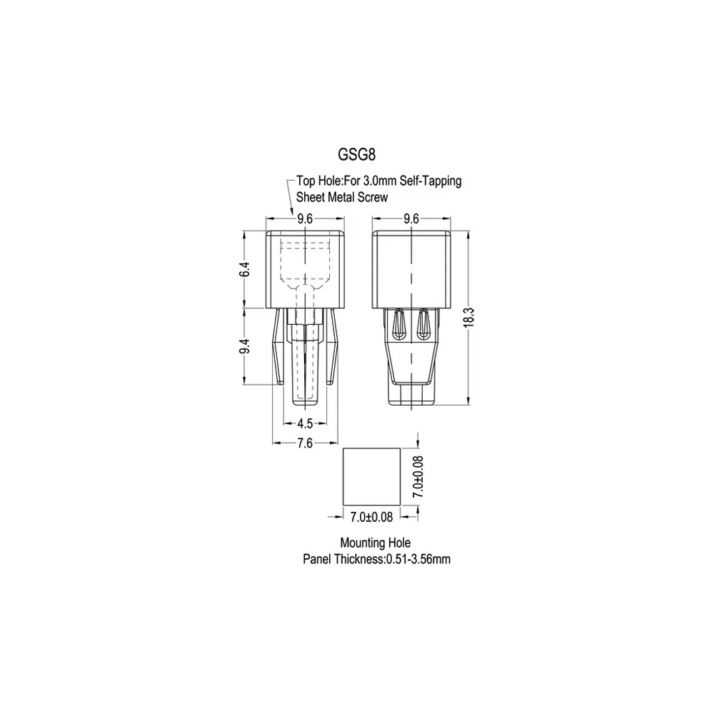 GUS / Entretoises & PCB | Gecko Fastener GmbH
