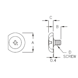 GS-304F - Kunststof schroef | Gecko Fastener GmbH 2