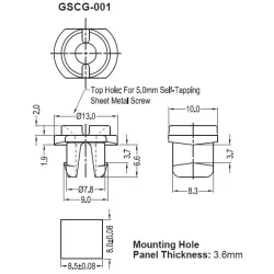 GSCG / Schroefuitloop | Gecko Fastener GmbH 2
