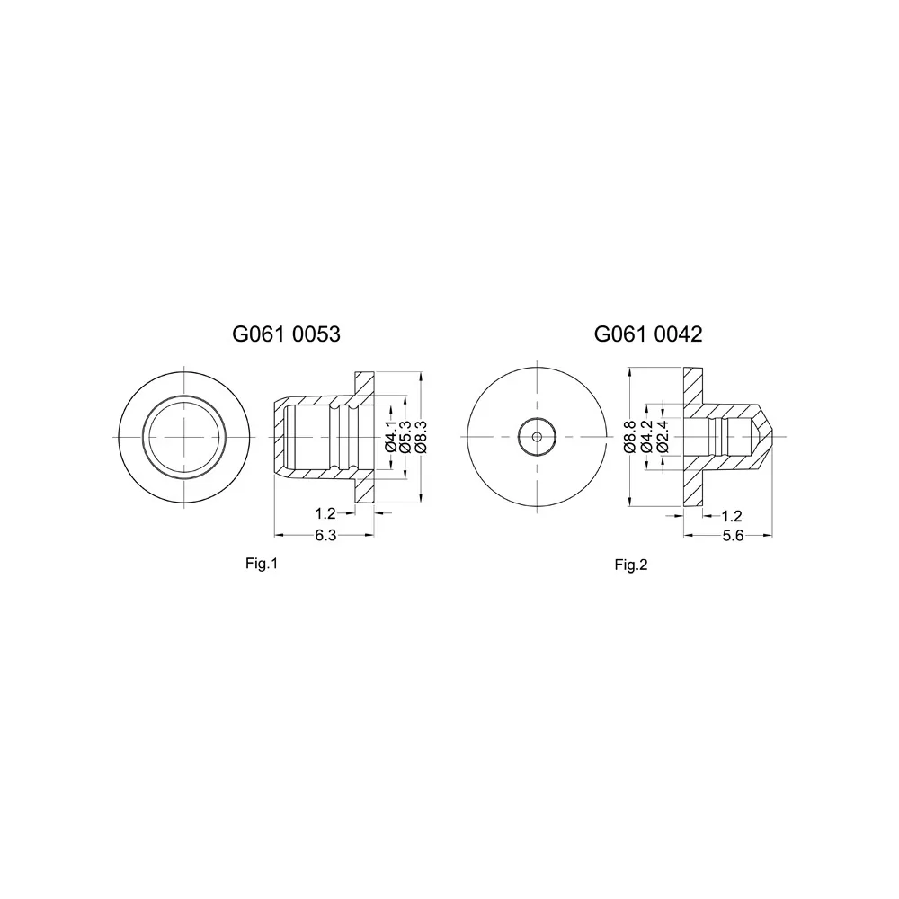 G061 / Beschermingspluggen, pijpeindpluggen | Gecko Fastener GmbH