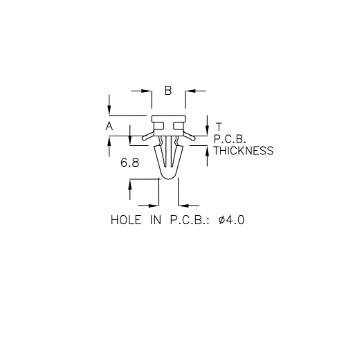 GTCBK-4A - Spacer | Gecko Fastener GmbH