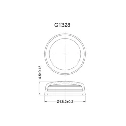 G13282 / Capuchon de protection | Gecko Fastener GmbH 2