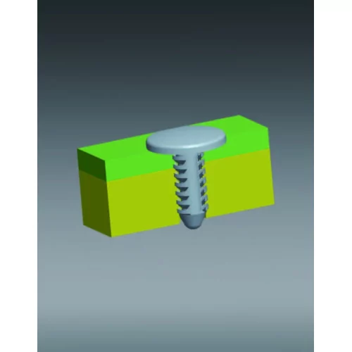 GW705635 | Clous à encliqueter en plastique | Gecko Fastener GmbH