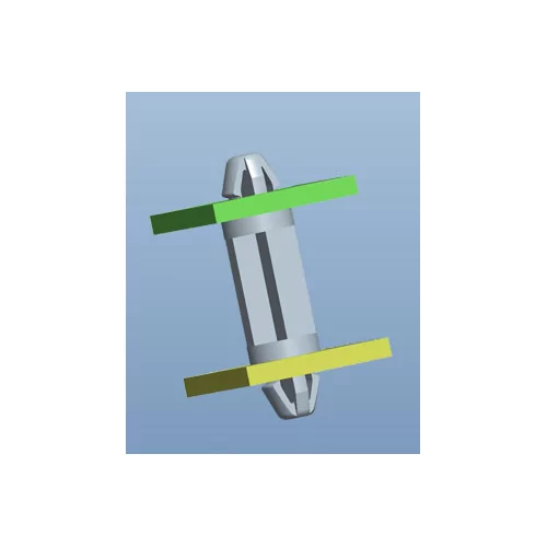 GKCA-30 / Distanciador y placa de circuito impreso | Gecko Fastener GmbH