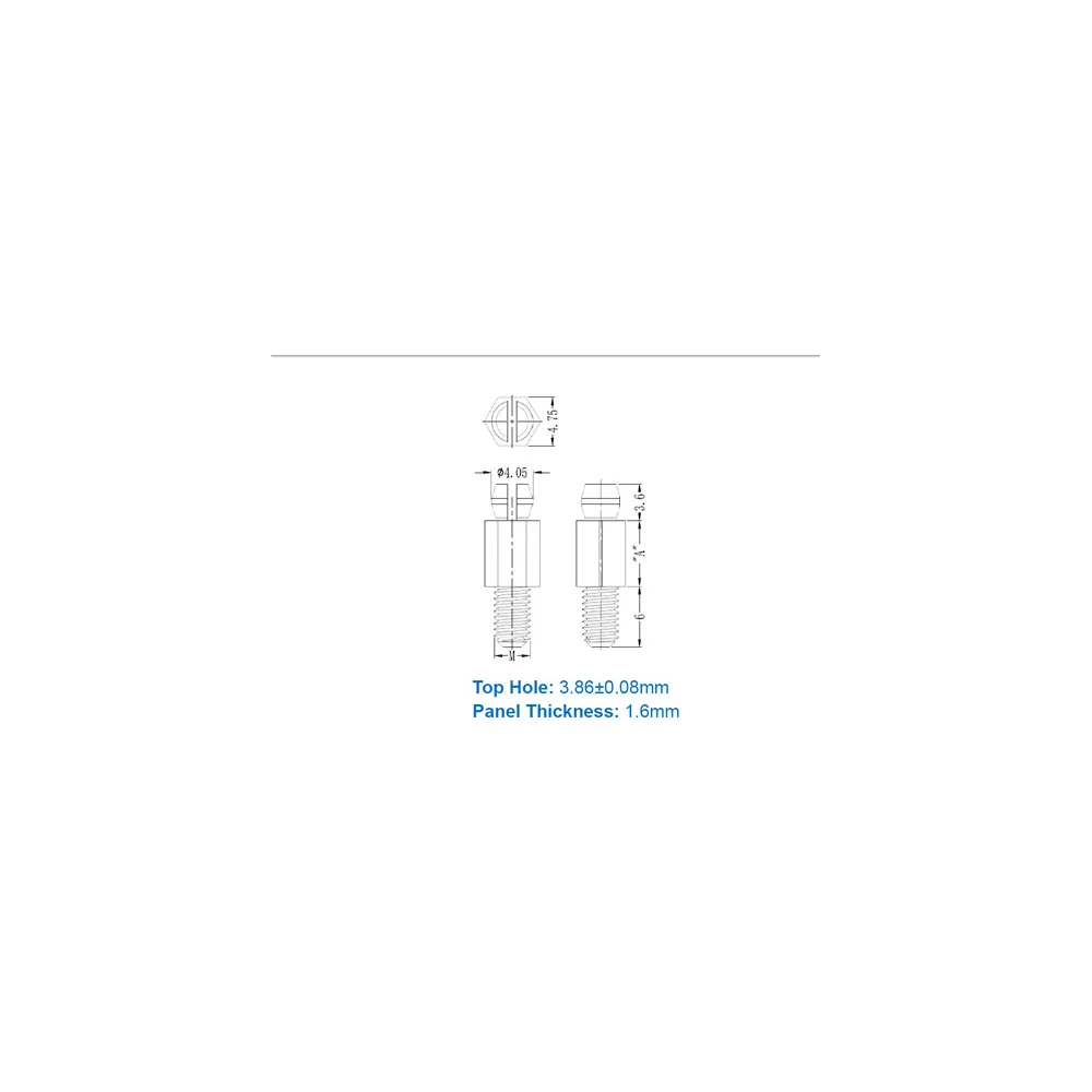 GSCBS1 / HMSP-TM | Espaciador y placa de circuito impreso | Gecko Fastener GmbH