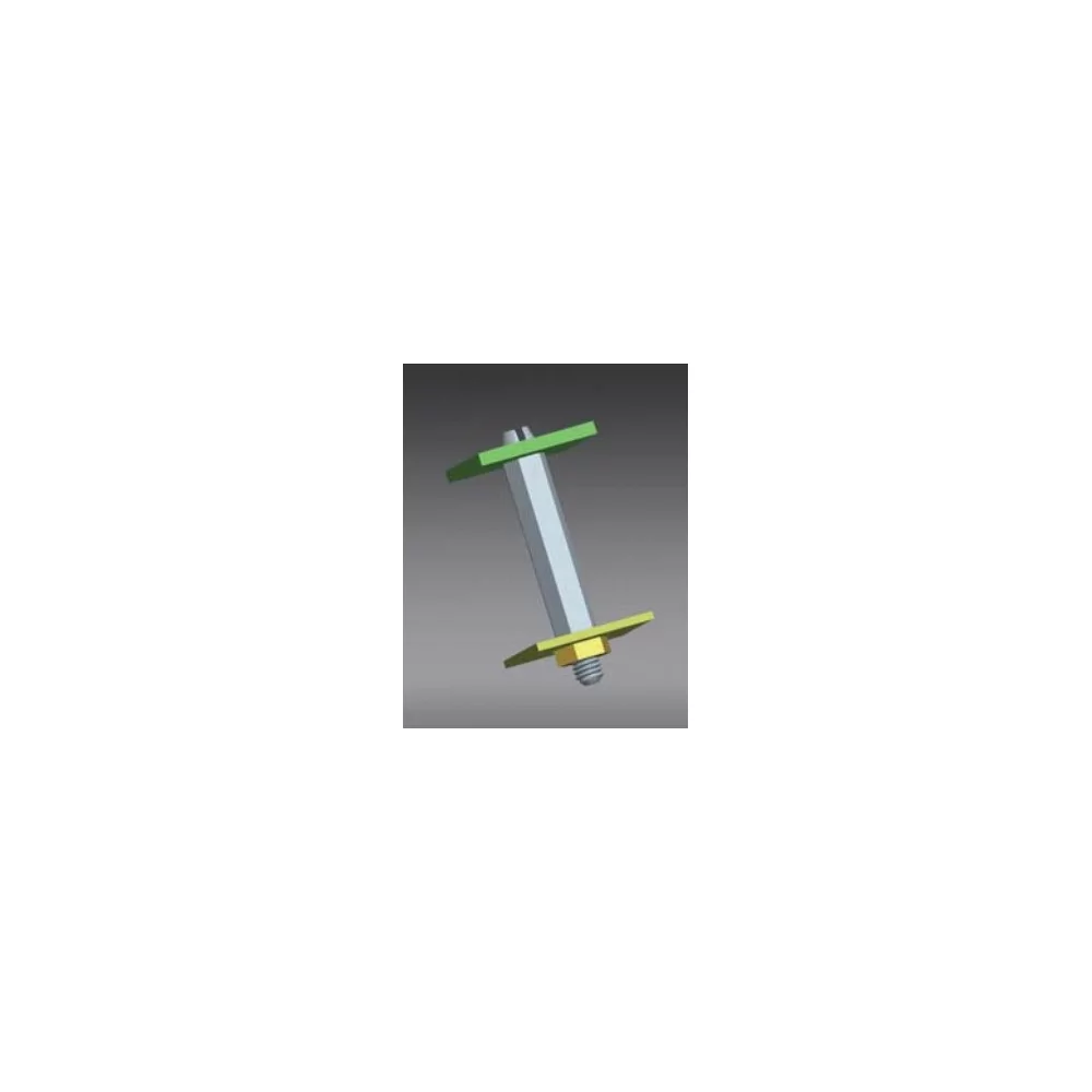 GSCBS2 / Afstandhouder met M3 draad | Gecko Fastener GmbH