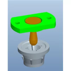 GCS113 | Snapslot voor houten kasten, grendelstop | Gecko Fastener GmbH