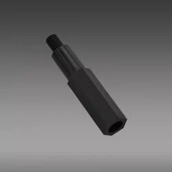GHTS-SMF / Entretoise avec filetage M4 | Gecko Fastener GmbH