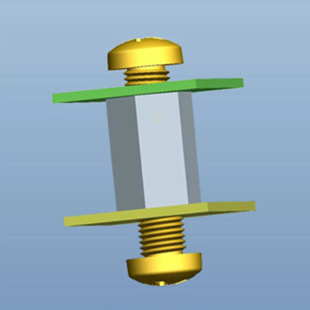 GHTS-FF-632 / Distanziatore con filettatura | Gecko Fastener GmbH