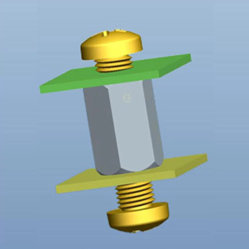 GHTS-FF-1032 | Afstandhouder binnendraad zeskant Gecko Fastener GmbH