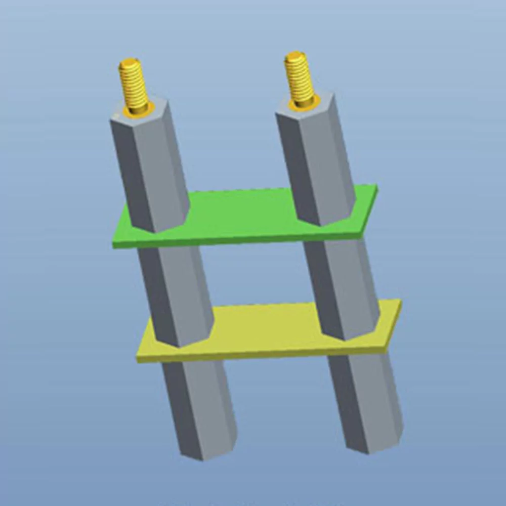 GNSP-HTS-M5M6 - Metric Hex Insulators| Gecko Fastener GmbH