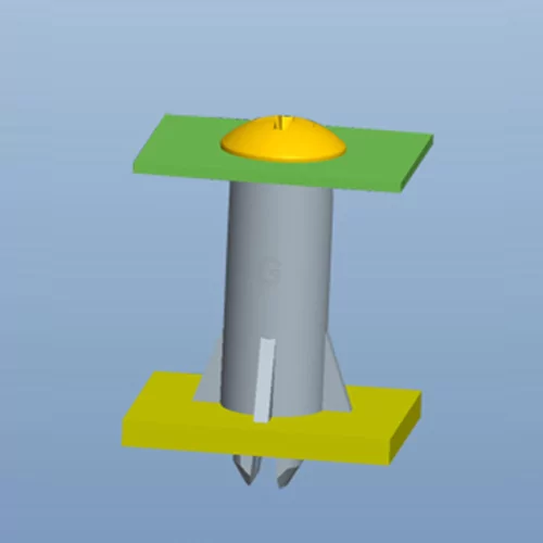 Serie GSSRS12 - Distanziatore autoportante | Gecko Fastener GmbH