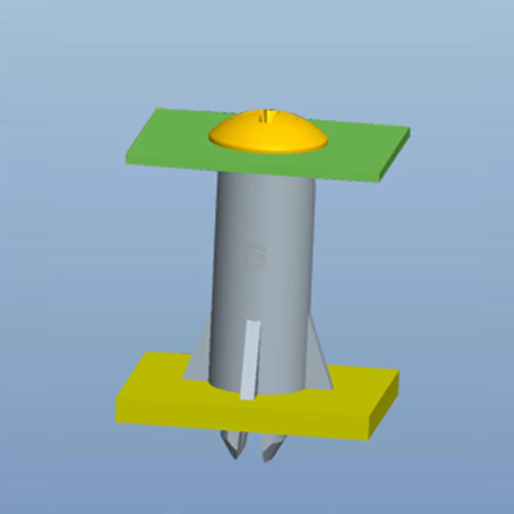 Serie GSSRS12 - Distanciador autoportante | Gecko Fastener GmbH